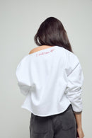 SWEAT ALON BLANC S/M - ONE TEE