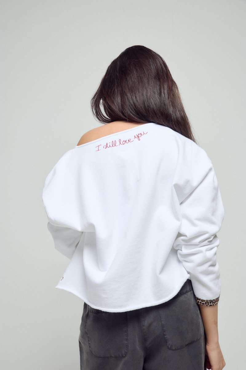 SWEAT ALON BLANC S/M - ONE TEE