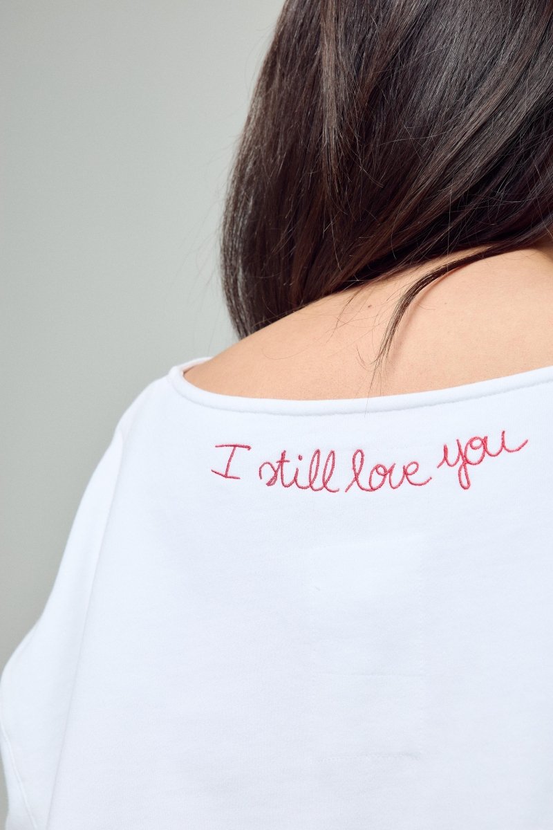 SWEAT ALON BLANC S/M - ONE TEE