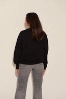 SWEAT ANGIE BLACK / SEQUIN NOIR S/M - ONE TEE