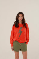SWEAT ANGIE RED XS/S - ONE TEE