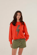 SWEAT ANGIE RED XS/S - ONE TEE