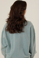 SWEAT ANGIE STONE BLUE XS/S - ONE TEE