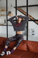 SWEAT ANNAS CARBONE XS - ONE TEE