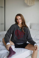 SWEAT ANNAS CARBONE XS - ONE TEE