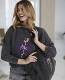 SWEAT AVA LEO LEO CARBONE XS - ONE TEE