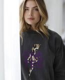 SWEAT AVA LEO LEO CARBONE XS - ONE TEE