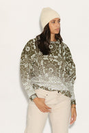 SWEAT IRIS KAKI S/M - ONE TEE
