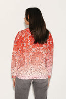 SWEAT IRIS RED S/M - ONE TEE