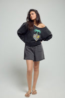 SWEAT LIOR CARBONE S/M - ONE TEE