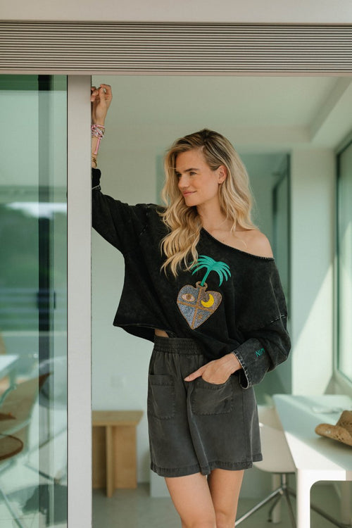 LIOR CARBON SWEATSHIRT S/M - ONE TEE