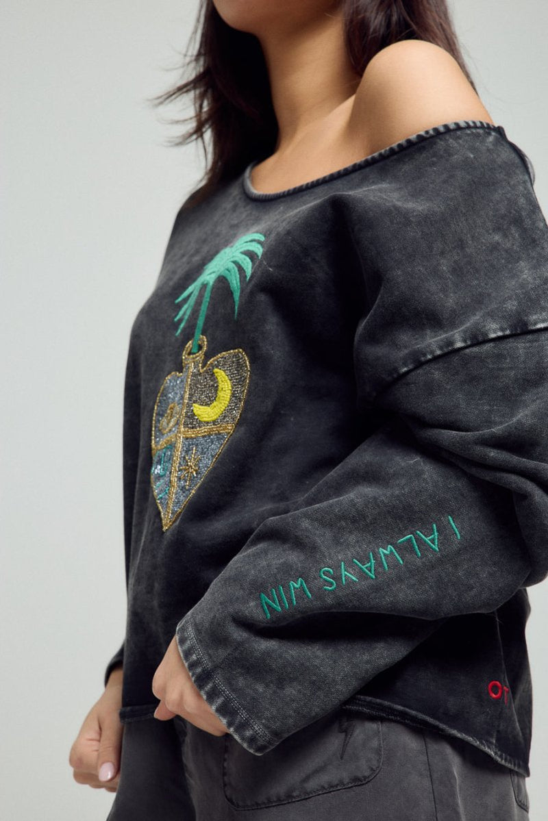 SWEAT LIOR CARBONE S/M - ONE TEE