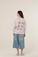 SWEAT MARGARETH LIGHT PINK XS/S - ONE TEE