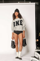 SWEAT NOAM GRIS CHINE S/M - ONE TEE