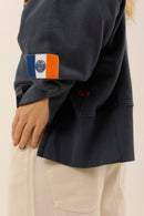 SWEAT ORESTE NAVY S/M - ONE TEE