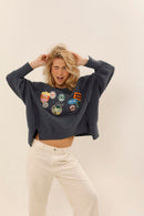 SWEAT ORESTE NAVY S/M - ONE TEE
