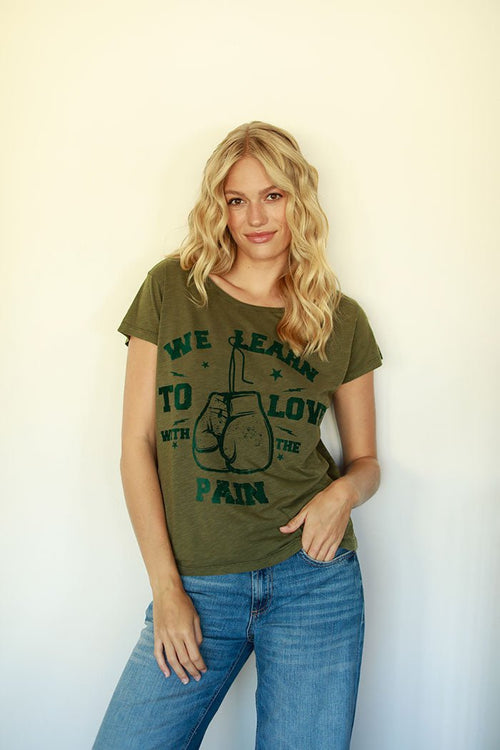 T - SHIRT ADAM KAKI XS KHAKI - ONE TEE