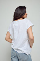 CAMISETA AMIT BLANCA XS - UNA CAMISETA