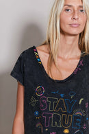 T - SHIRT ANDREY CARBONE XS - ONE TEE