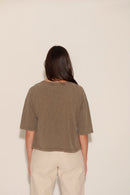 T - SHIRT ANNA CHOCOLAT XS - ONE TEE
