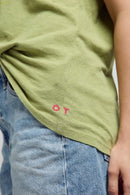 T - SHIRT ANNA LIN KAKI XS - ONE TEE