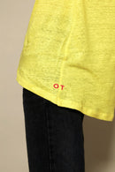 T - SHIRT ANNA LIN YELLOW XS - ONE TEE
