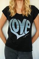 CAMISETA ANNA NEGRA XS NEGRO - ONE TEE