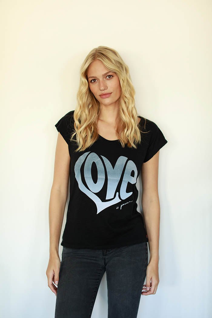 CAMISETA ANNA NEGRA XS NEGRO - ONE TEE