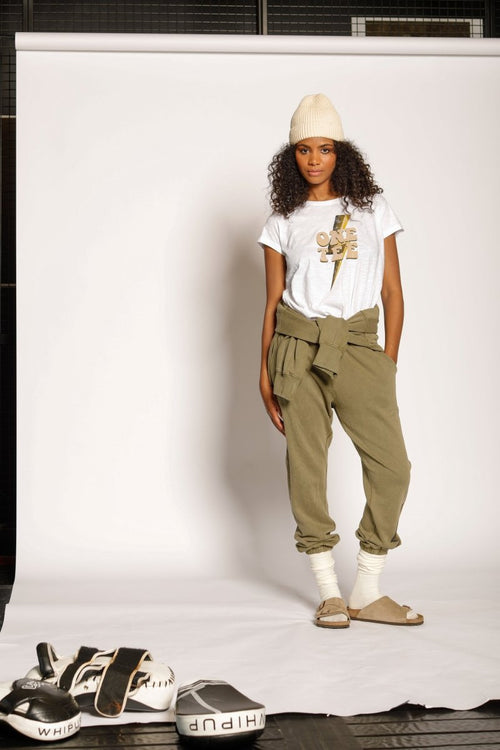 T - SHIRT AVA 70'S WHITE XS - ONE TEE