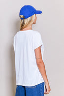 T - SHIRT AVA USA XS - ONE TEE