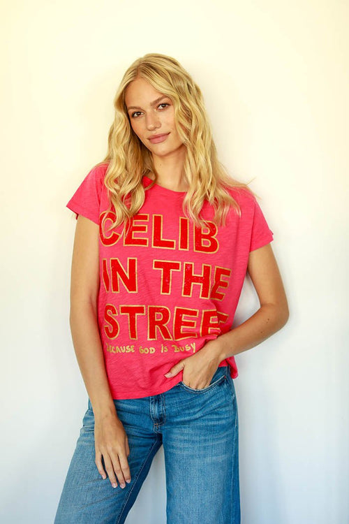 CARRIE XS PINK T-SHIRT - ONE TEE