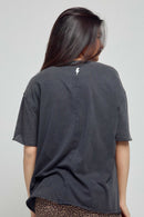 T - SHIRT CHARLY PRINT WHITE CARBONE XS - ONE TEE