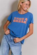 CAMISETA GINA AZUL XS - ONE TEE