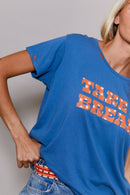 CAMISETA GINA AZUL XS - ONE TEE