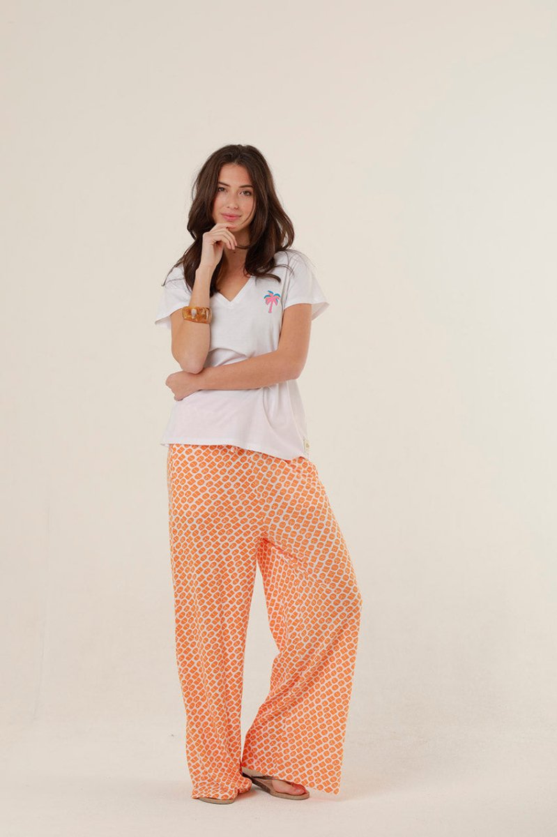 T - SHIRT HALINA V WHITE XS - ONE TEE