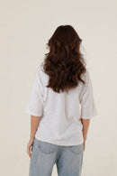 T - SHIRT HAYLIE WHITE XS - ONE TEE
