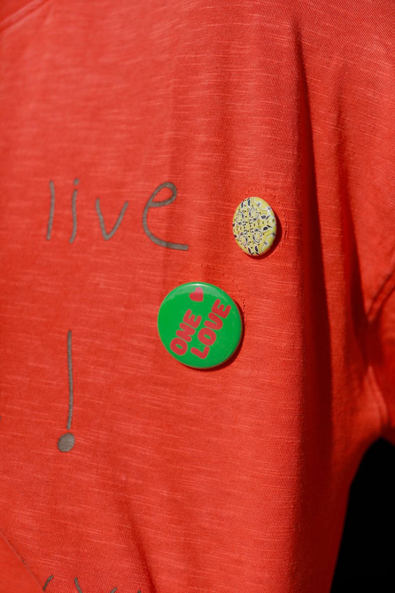 T - SHIRT ILDA RED XS - ONE TEE