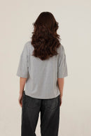 T - SHIRT ISAAC GREY XS - ONE TEE