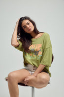 CAMISETA JUDITH KAKI XS - ONE TEE