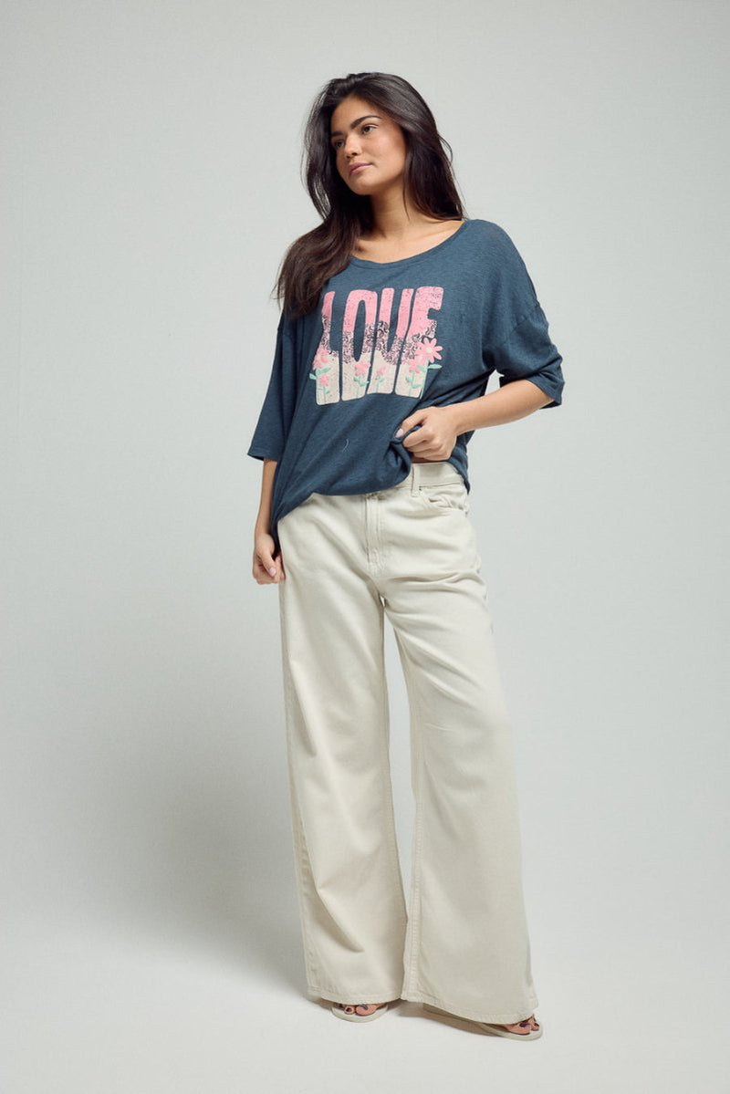 CAMISETA JUDITH MARINO XS - ONE TEE