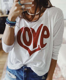 T - SHIRT MANCHES LONGUES ADELE - ONE TEE
