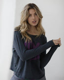 T - SHIRT MANCHES LONGUES JOEY GREEN XS - ONE TEE
