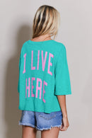 CAMISETA MARGARETH VERDE XS - ONE TEE