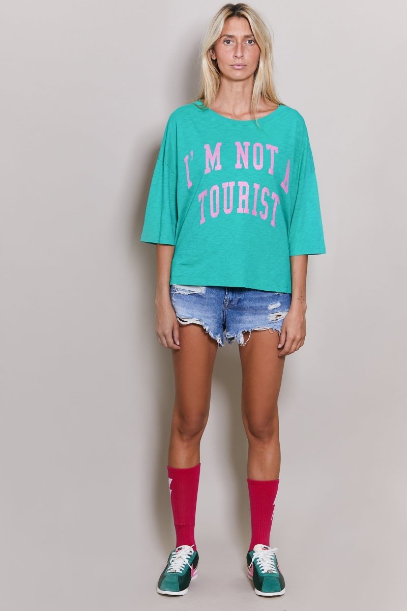 CAMISETA MARGARETH VERDE XS - ONE TEE