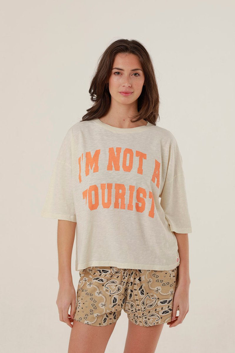T - SHIRT MARGARETH MILK XS - ONE TEE
