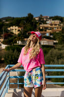 CAMISETA MARGARETH ROSA FLUO XS - ONE TEE