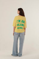 T - SHIRT MARGARETH YELLOW XS - ONE TEE