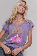 T-SHIRT MARNIE PURPLE XS - ONE TEE