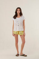 T - SHIRT MOLLY WHITE XS - ONE TEE