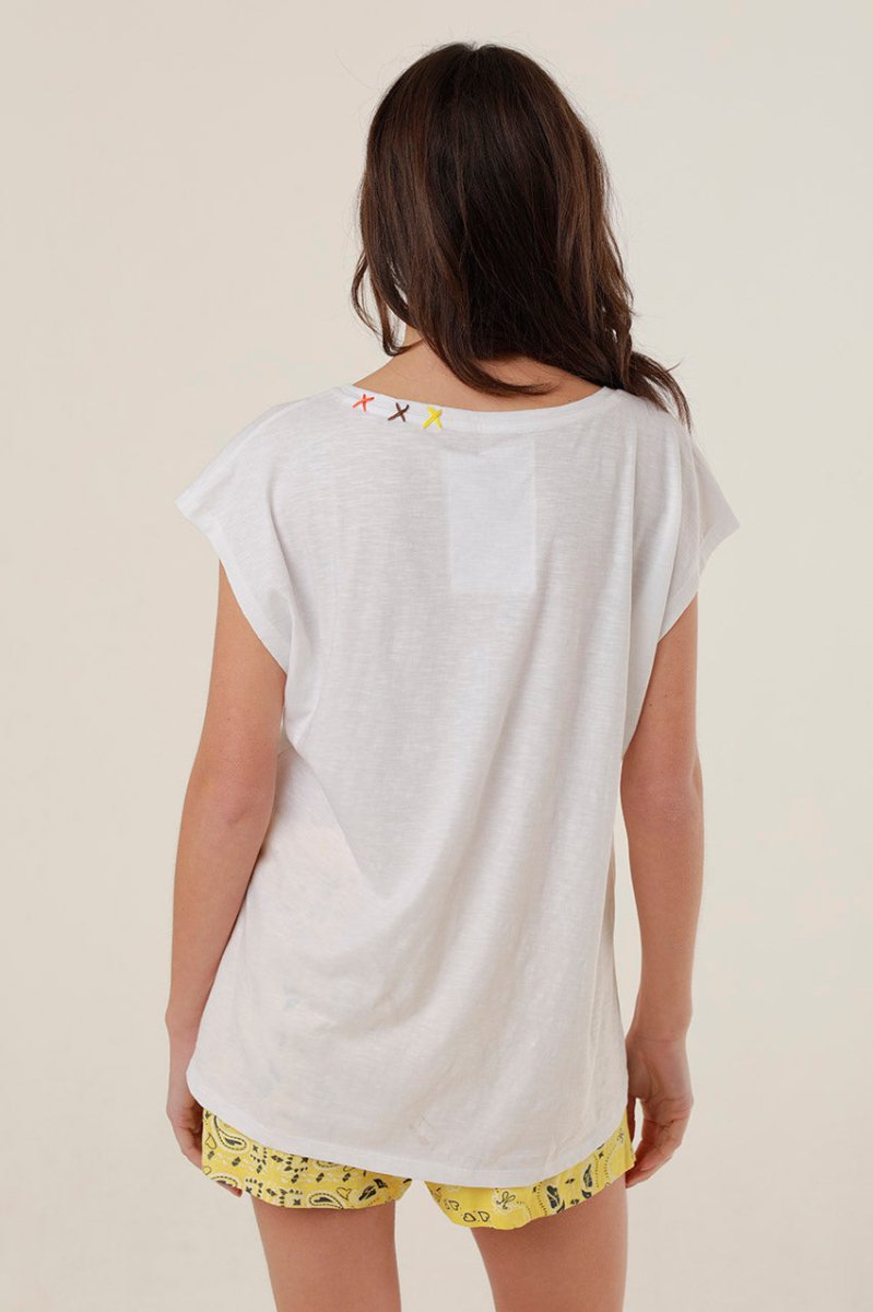 T - SHIRT MOLLY WHITE XS - ONE TEE